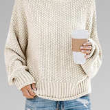 Molly Jersey De Punto Grueso Con Corte Relajado Premium