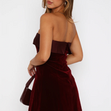 Ariana Vestido Mini de Terciopelo Edición Limitada