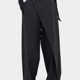 Oaklynn Pantalón Recto Drapado Colección Exclusiva De Lujo