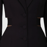 Bernice Vestido Blazer Midi De Corte Selecta Sastrería