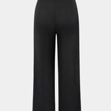 Oaklynn Pantalón Recto Drapado Colección Exclusiva De Lujo
