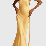 Lucra Vestido Maxi Brillante Premium Colección Exclusiva