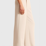 Tinabella Pantalón Tailored Pierna Ancha Edición Cintura Alta