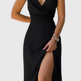 Elina Vestido Seda Colección Exclusiva Premium Elegante