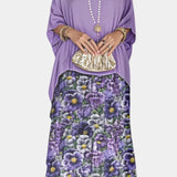 Caroline Vestido Maxi Batwing Estampado Edición Limitada