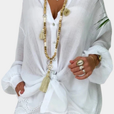 Melis Camisa Oversized Algodón Ligero Edición Exclusiva