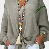 Melis Camisa Oversized Algodón Ligero Edición Exclusiva