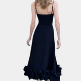 Sela Vestido Maxi Fluyente Colección Alta Gama Exclusiva