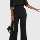 Cleo Conjunto Pantalón Y Top Algodón Y Poliéster Exclusivo