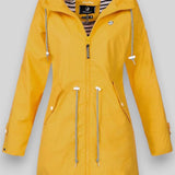 Aria Estilosa Chaqueta De Lluvia Impermeable Exclusiva