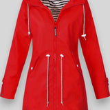 Aria Estilosa Chaqueta De Lluvia Impermeable Exclusiva