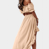 Katja Conjunto Dos Piezas Off Shoulder Colección Exclusivo
