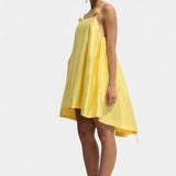 Hedda Vestido Mini Rosa Detalle Corsé Exclusiva Espagueti