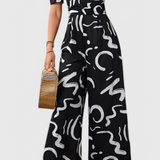 Zawadi Mono a Medida Estampado Abstracto Exclusivo Edición