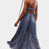 Lexa Exclusiva Vestido Boho Chiffon Espalda Descubierta