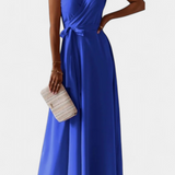 Marla Vestido Largo Silueta Fluida Tejido Suave Exclusiva