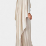 Jane Vestido Maxi Cuello Alto Volante Tela Aireada Exclusivo