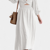 Petra Vestido Colección Exclusivo Niveles Cuerpo Fruncido