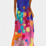 Enna Vestido Sin Mangas Escote V Colección Lujo Exclusiva
