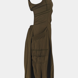 Katana Vestido Midi Colección Burbuja Corsé Exclusivo