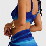 Estela Conjunto De Falda Chiffon Plisado Exclusiva