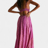 Lexa Exclusiva Vestido Boho Chiffon Espalda Descubierta