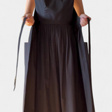 Dezi Vestido Largo Sin Tirantes Cordones Laterales Limitado