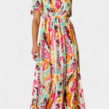 Yuki Vestido Boho Con Escote V Tie Dye Edicion Limitada