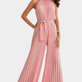 Patrizia Mono Palazzo Plisado Cuello Halter Limitada