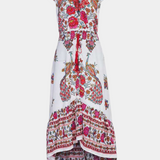 Chiara Vestido Floral Boho Chic Cintura Ajustable Exclusivo