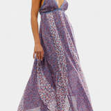 Lexa Exclusiva Vestido Boho Chiffon Espalda Descubierta
