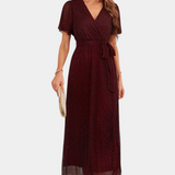 Esperanza Vestido Maxi Envolvente Colección Exclusiva