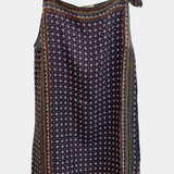 Lorena Vestido Mini Montmartre Foulard Seda Simulada Élite