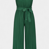 Patrizia Mono Palazzo Plisado Cuello Halter Limitada