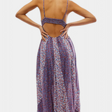 Lexa Exclusiva Vestido Boho Chiffon Espalda Descubierta