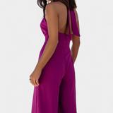 Jessica Mono Halter Cruzado Sin Espalda Pierna Exclusiva