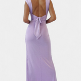 Viveka Vestido Lazo Espalda Elástico Premium Exclusiva
