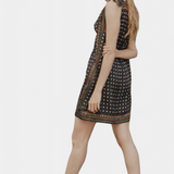 Lorena Vestido Mini Montmartre Foulard Seda Simulada Élite
