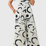 Zawadi Mono a Medida Estampado Abstracto Exclusivo Edición