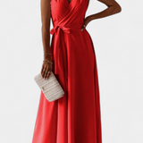 Marla Vestido Largo Silueta Fluida Tejido Suave Exclusiva