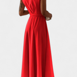 Marla Vestido Largo Silueta Fluida Tejido Suave Exclusiva