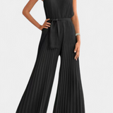 Patrizia Mono Palazzo Plisado Cuello Halter Limitada