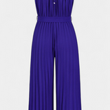 Patrizia Mono Palazzo Plisado Cuello Halter Limitada
