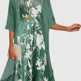 Venezia Vestido Floral Vaporoso Colección Exclusiva