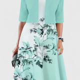 Venezia Vestido Floral Vaporoso Colección Exclusiva