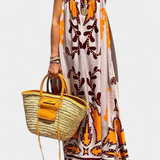 Vilma Vestido Estampado Tropical Colección Exclusiva