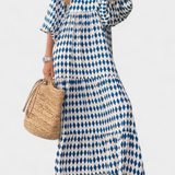 Aroa Vestido Boho Estampado Artístico Colección Limitada