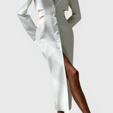 Bernice Vestido Blazer Midi De Corte Selecta Sastrería