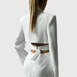Bernice Vestido Blazer Midi De Corte Selecta Sastrería