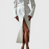 Bernice Vestido Blazer Midi De Corte Selecta Sastrería